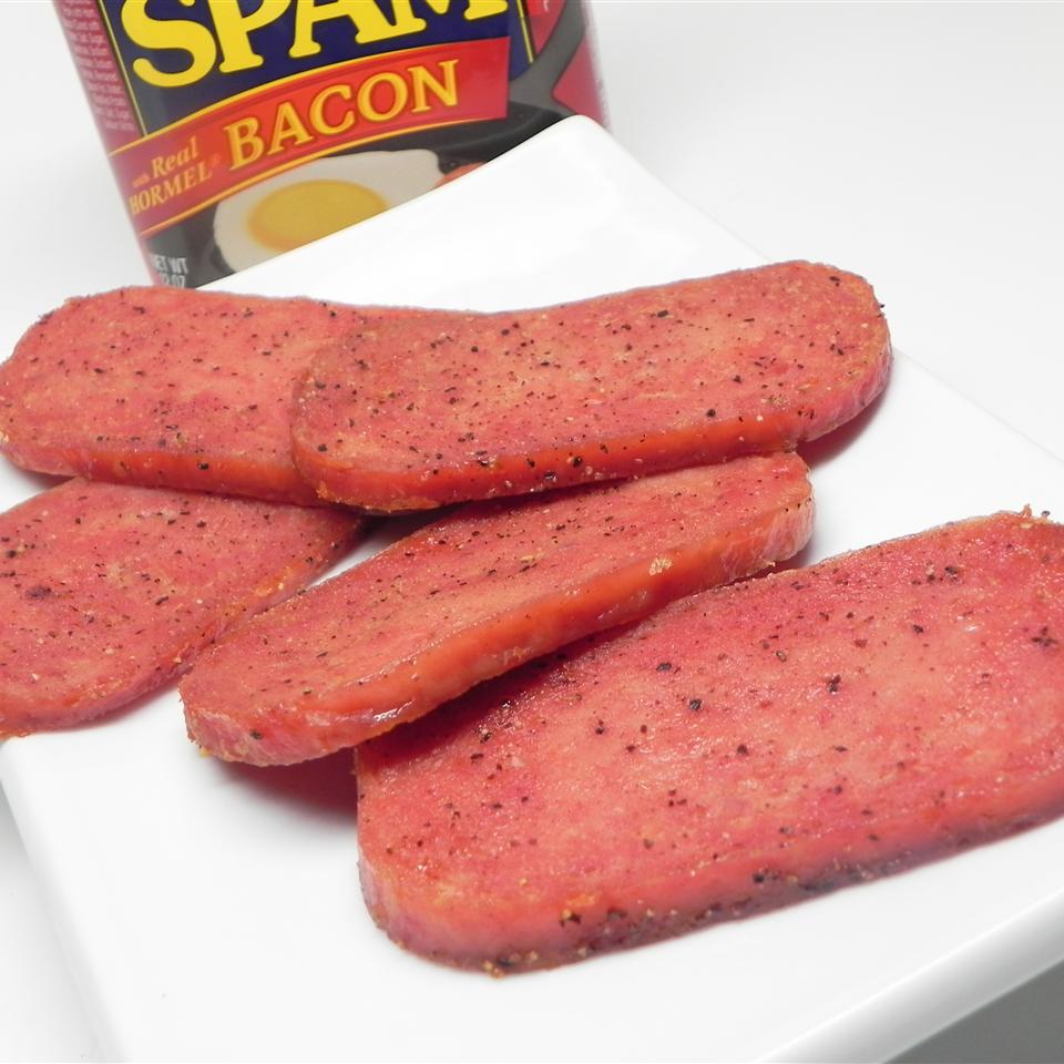 Candied SPAM® with Bacon
