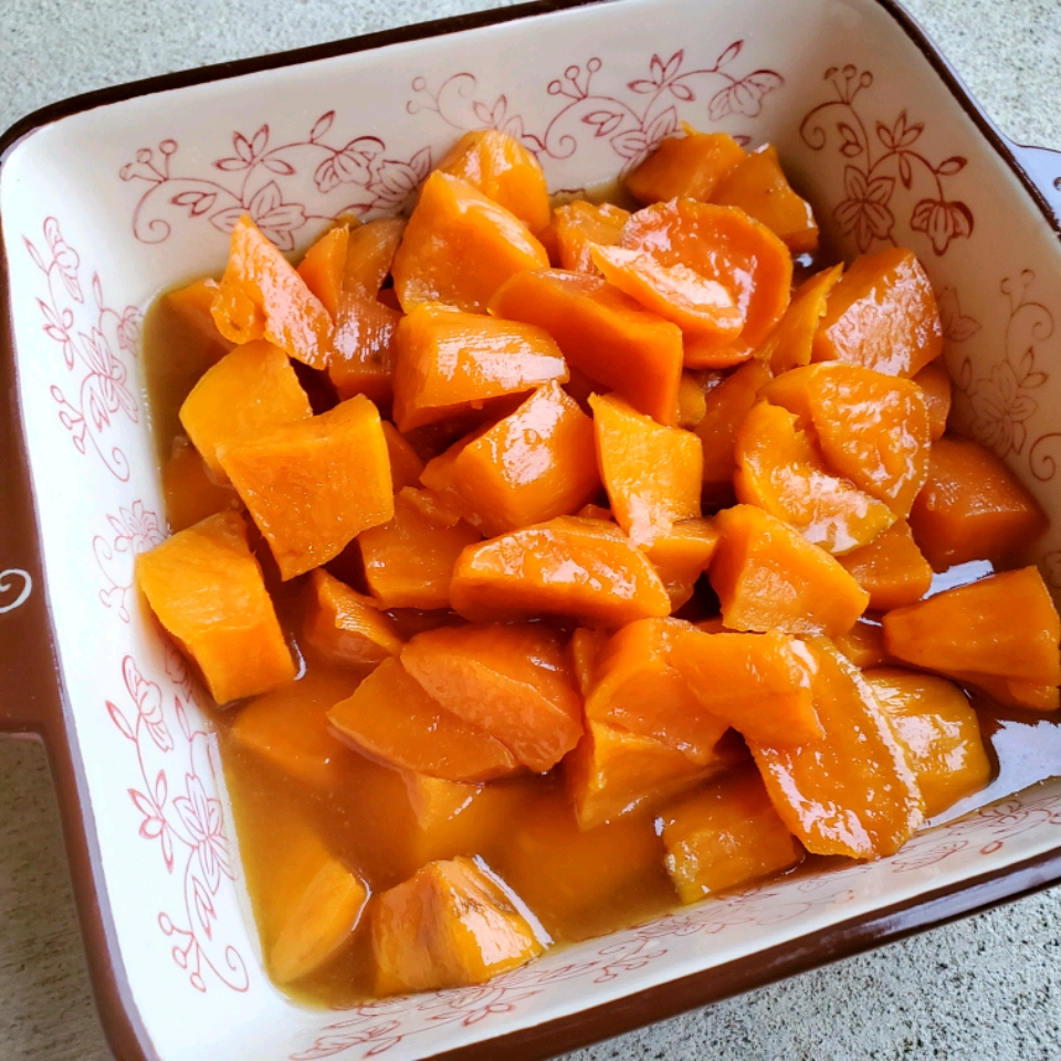 Candied Sweet Potatoes with Orange Juice