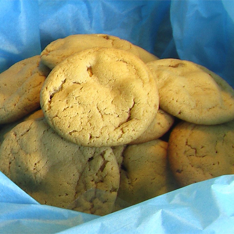 Caramel Nougat Bar Peanut Butter Cookies