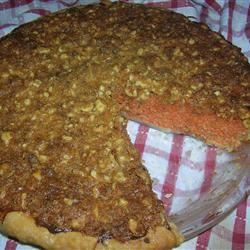 Carrot Pecan Crunch Pie