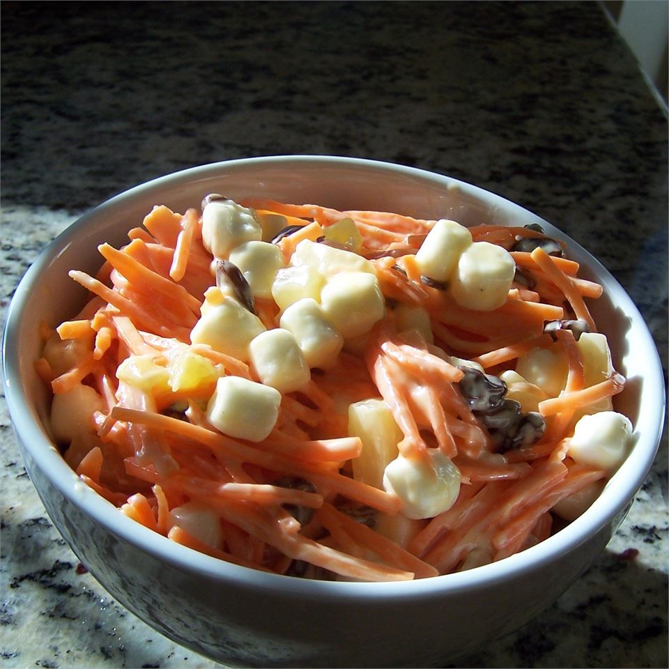 Carrot Salad with Pineapple