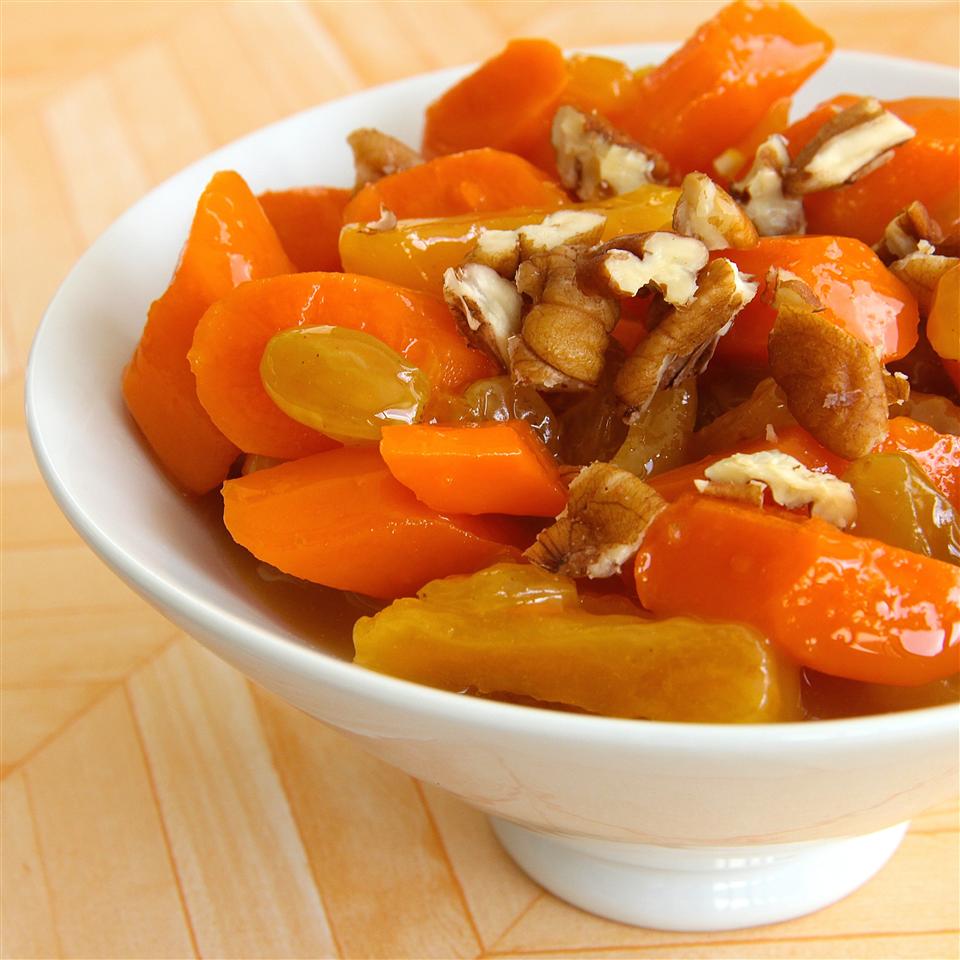 Carrots with Apricot Preserves