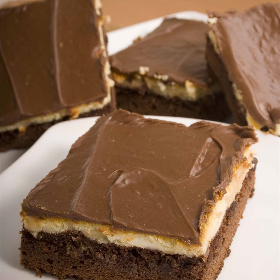 Cheesecake Topped Brownies