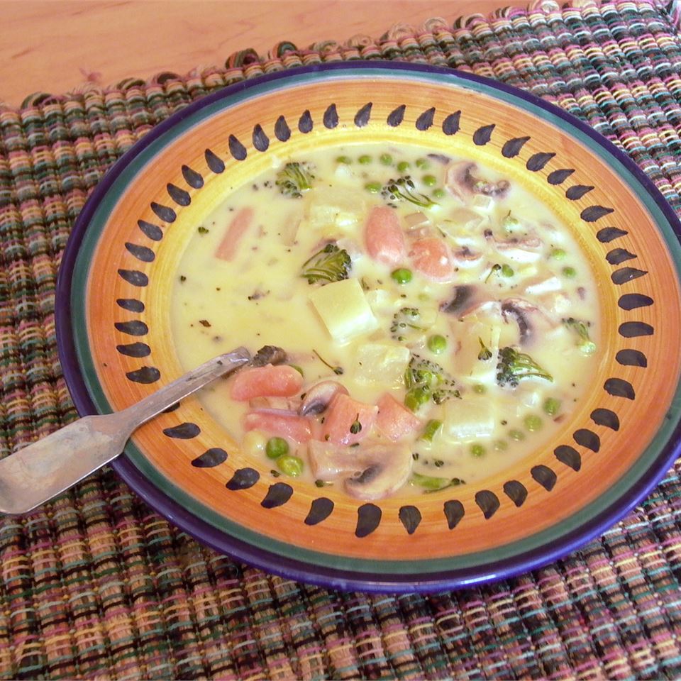 Cheesy Vegetable Soup II