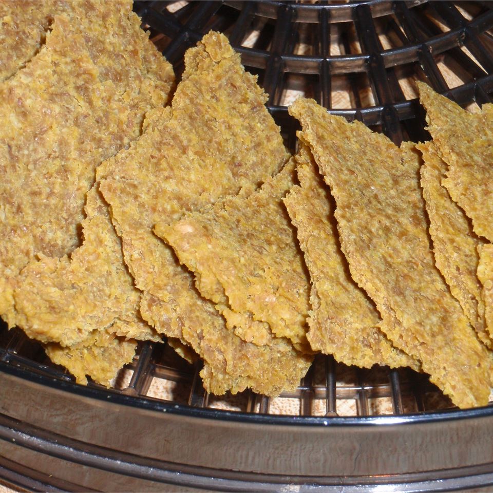 Cheezy Flax Crackers
