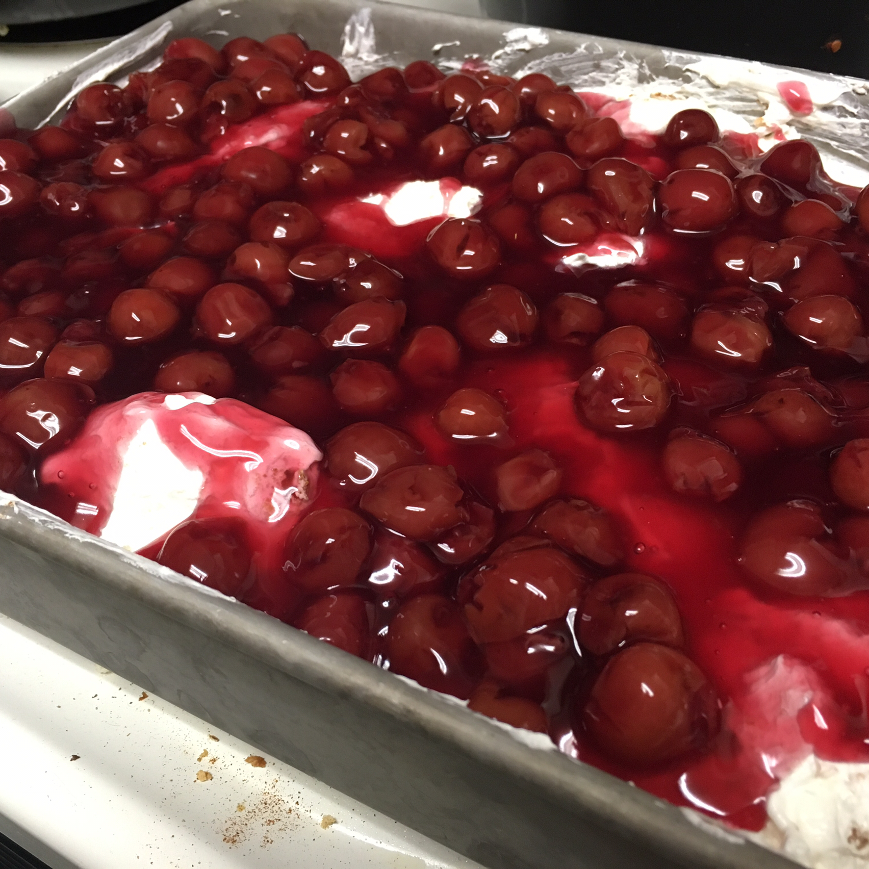 Cherries in the Snow Cake II