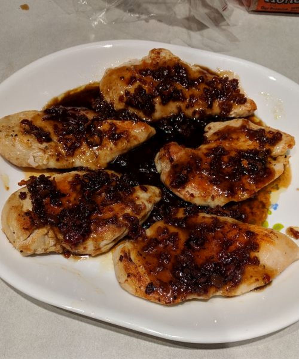 Chicken Breast with Sage and Balsamic Vinegar