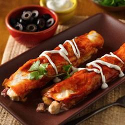 Chicken Enchiladas with Sour Cream