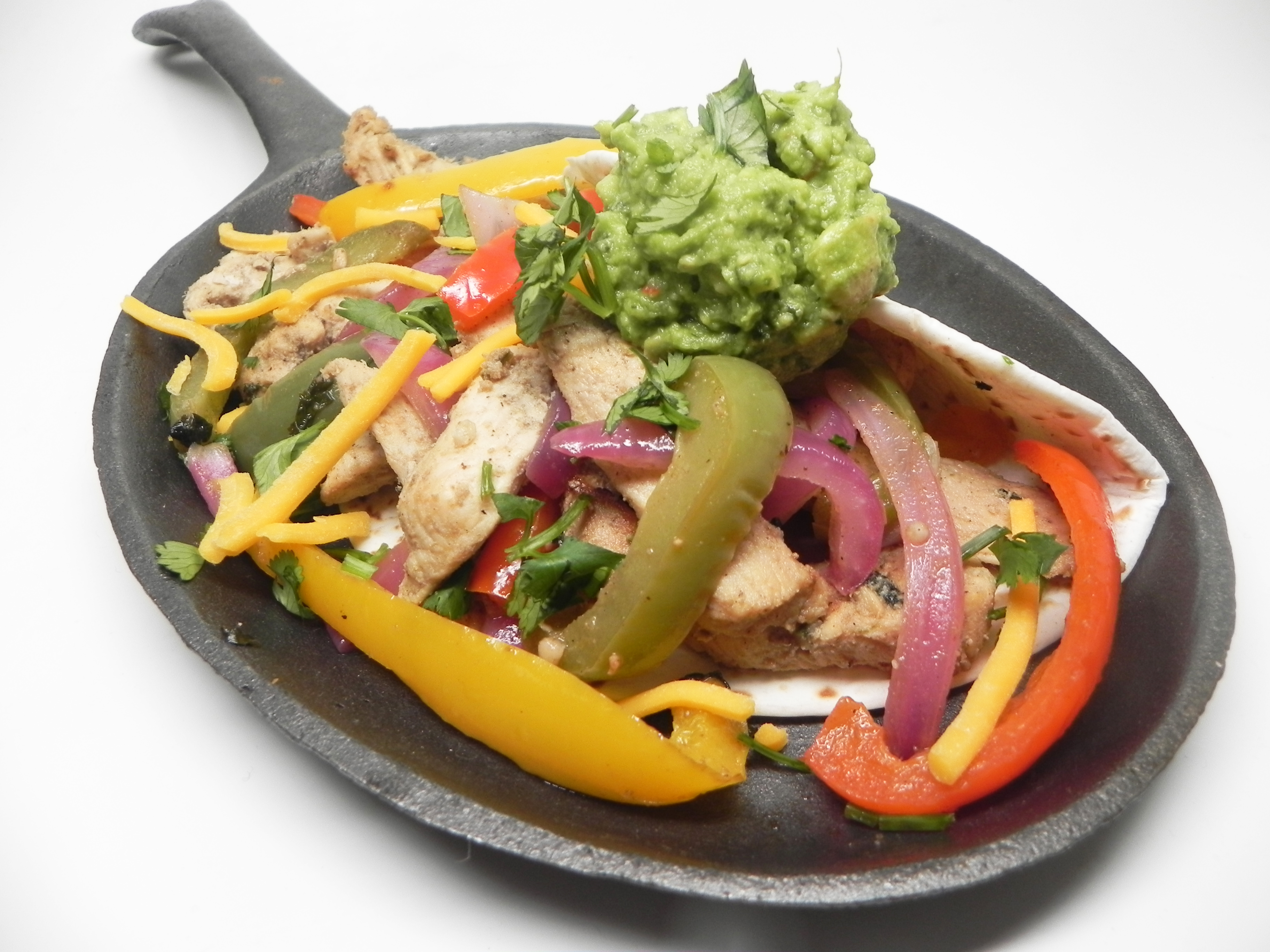 Chicken Fajitas With Colored Peppers