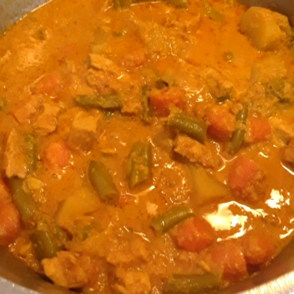 Chicken Navratan Curry (Indian)
