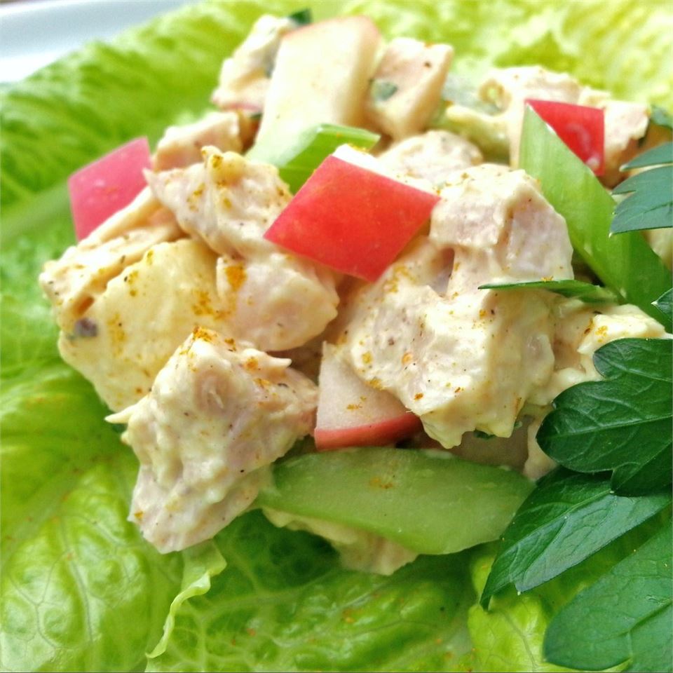 Chicken Salad with Mango Chutney