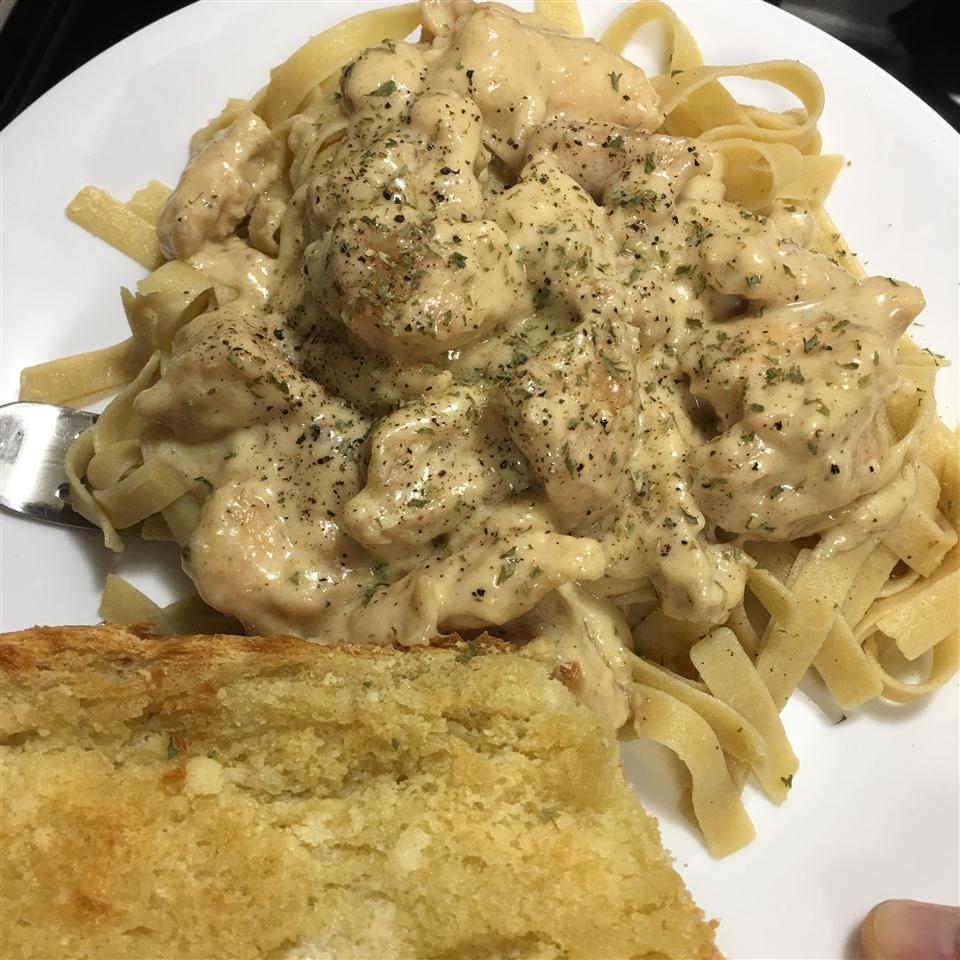 Chicken with a Creamy Marsala Sauce