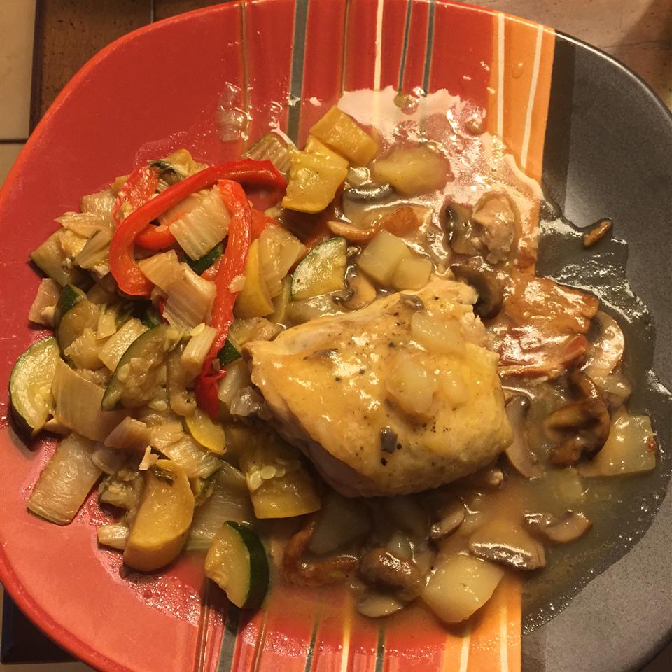 Chicken with Pear Sauce
