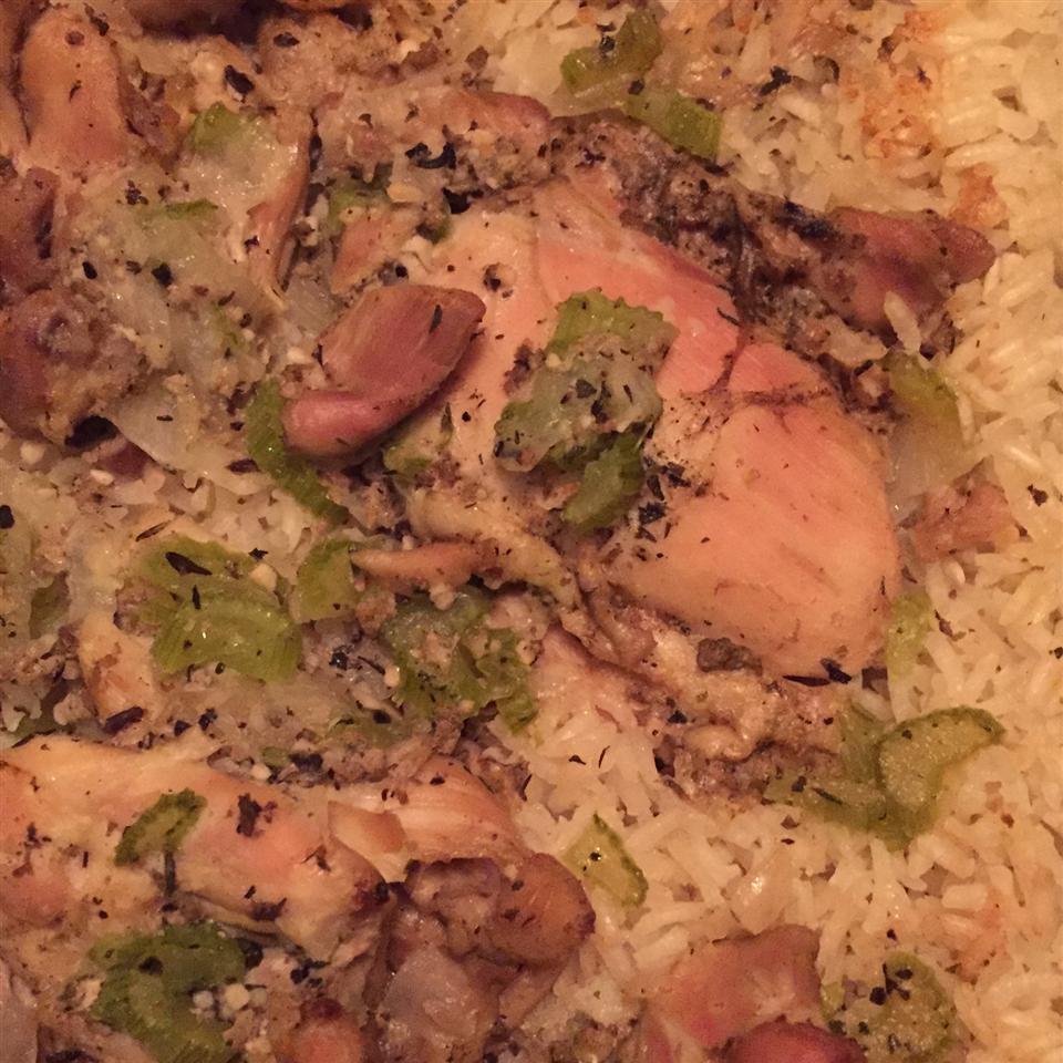 Chicken with Rice - Pilaffe