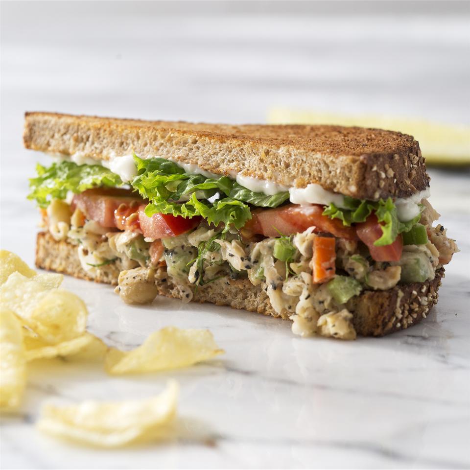 Chickpea \"Tuna\" Salad Sandwiches
