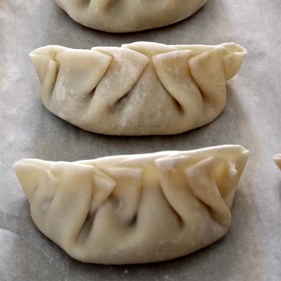 Chinese Dandelion Dumplings