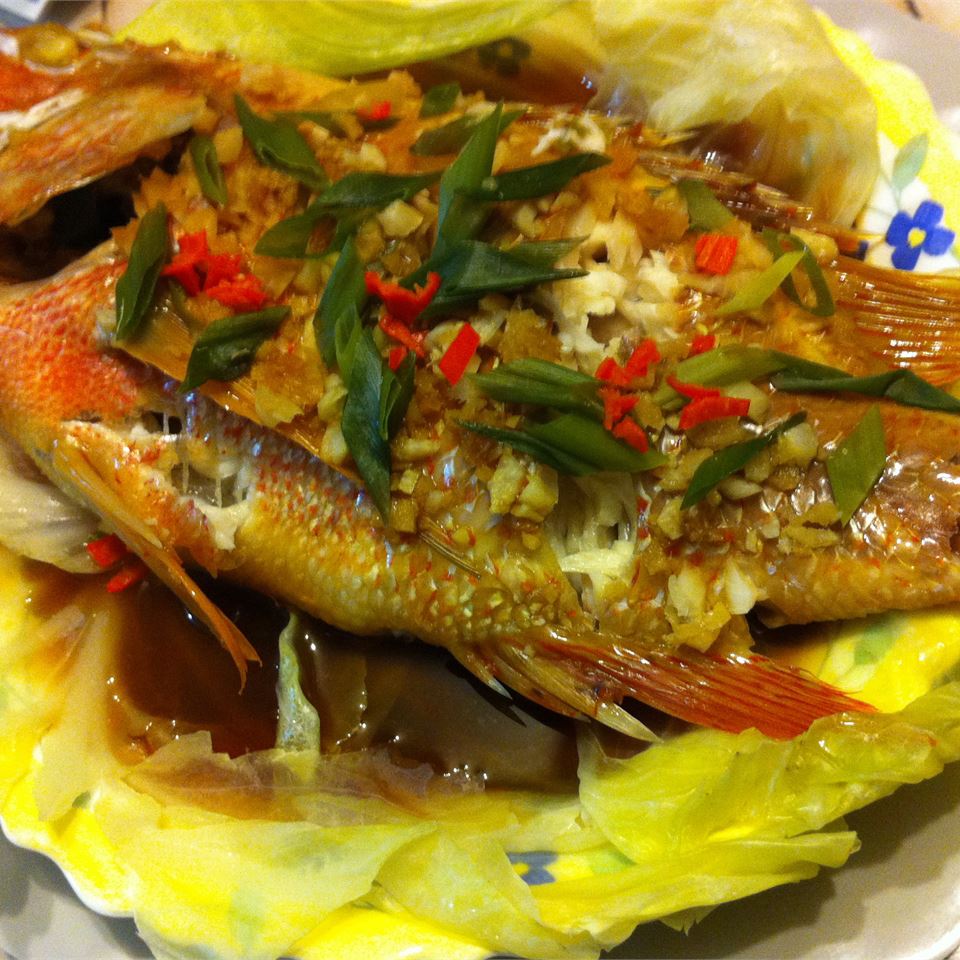 Chinese-Style Steamed Fish