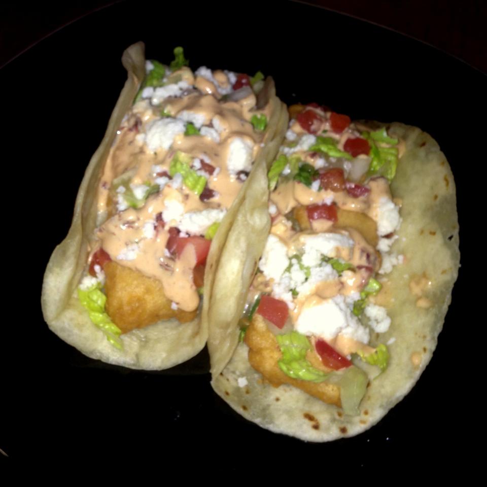 Chipotle Lime Cod Fish Tacos