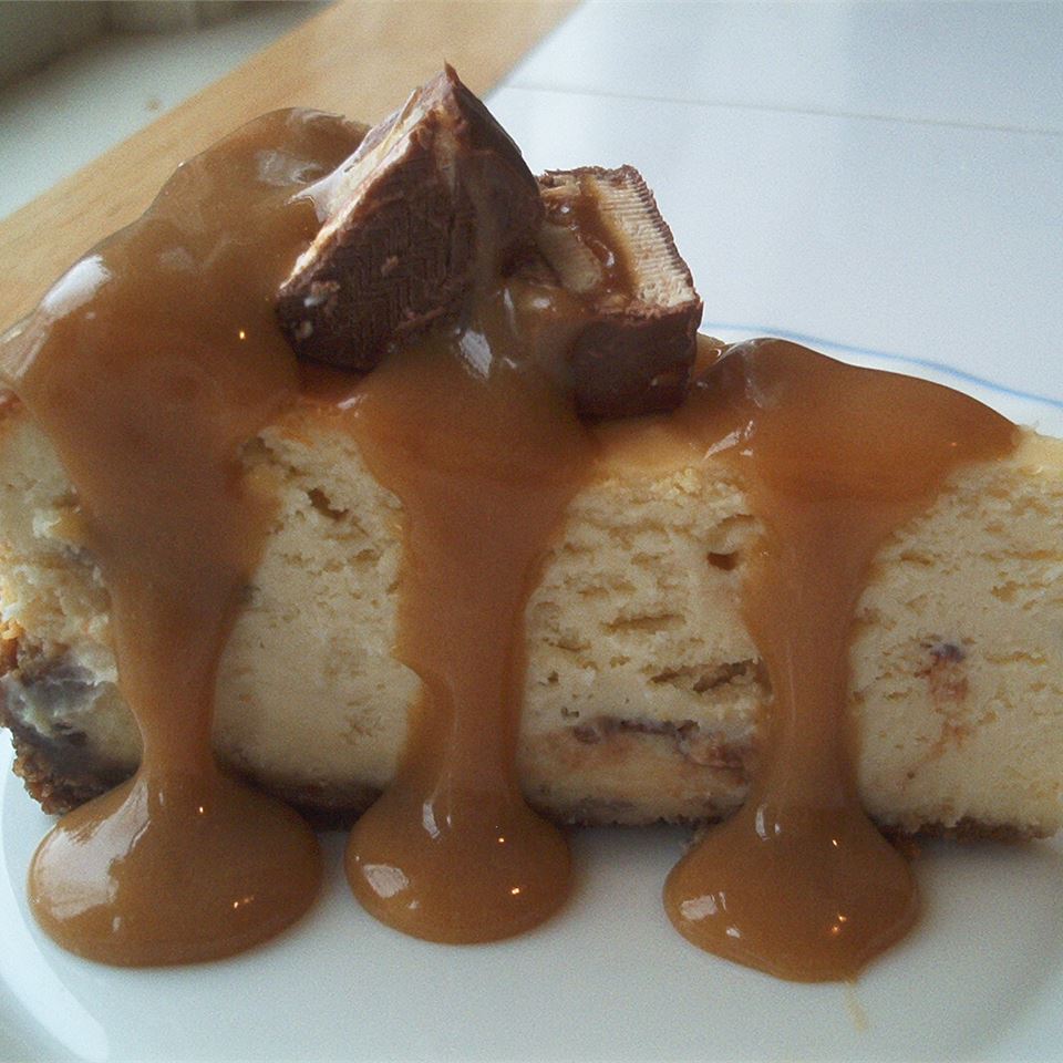 Chocolate Caramel Nut Cheesecake