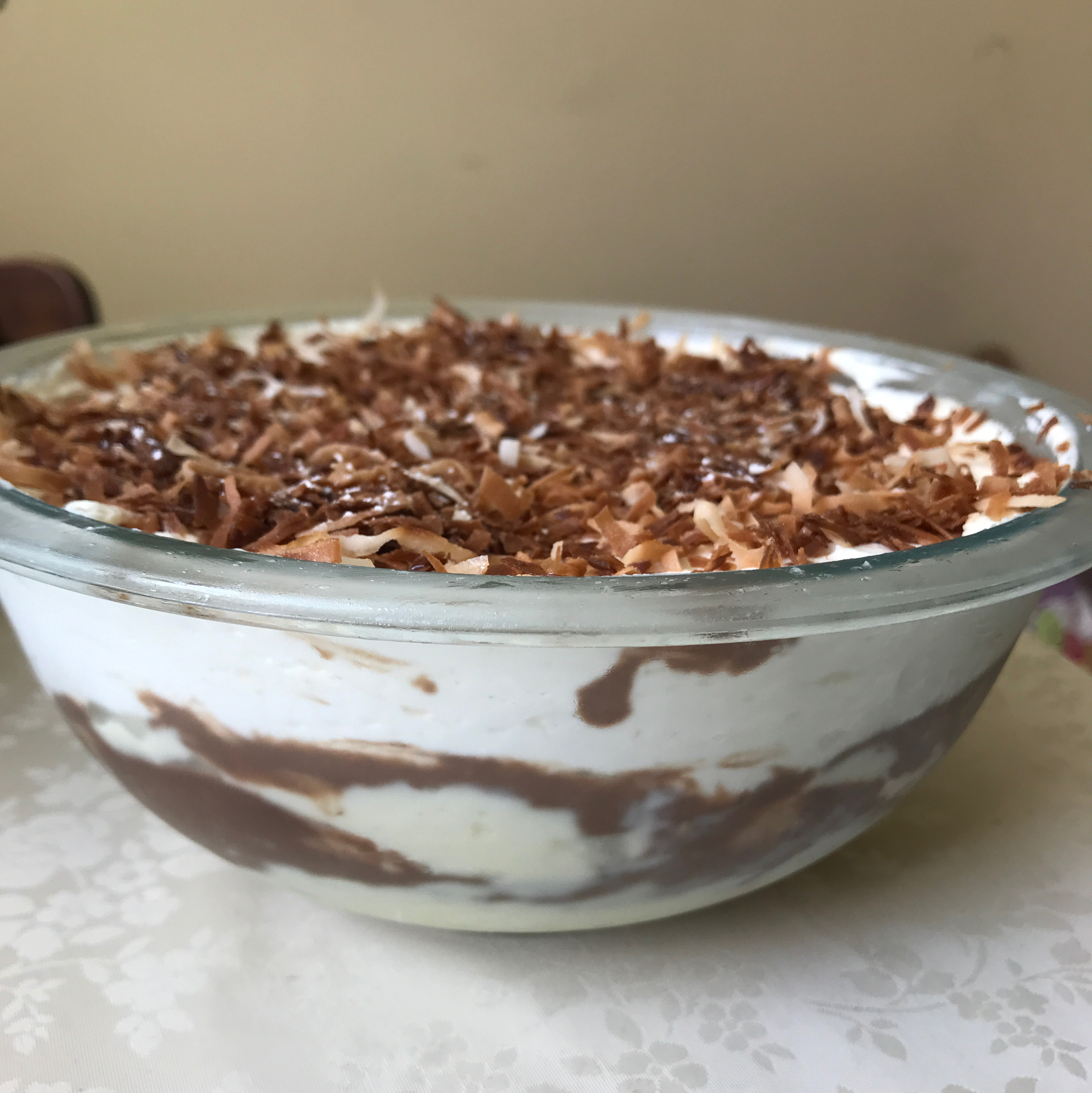 Chocolate Coconut Trifle