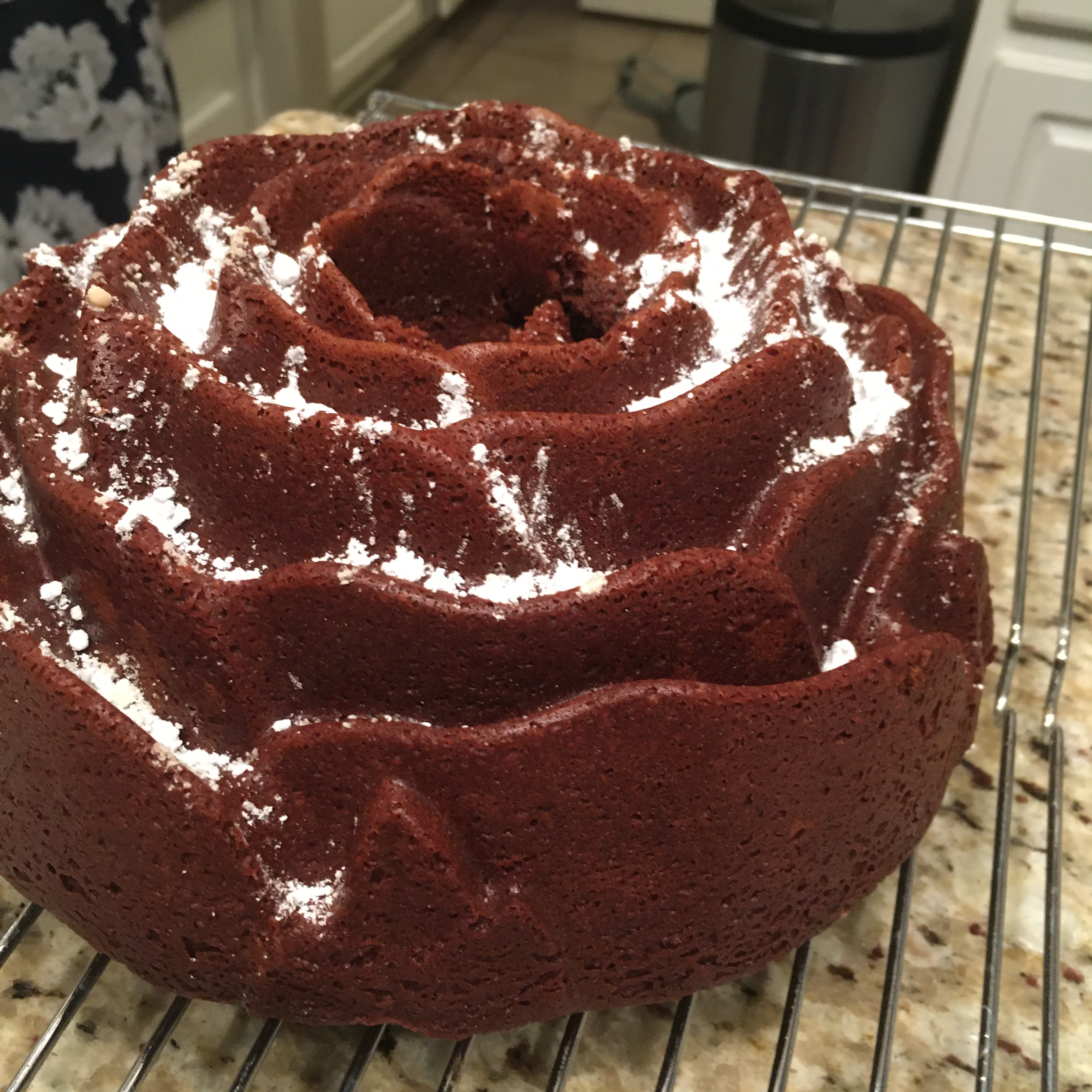 Chocolate Macaroon Bundt Cake