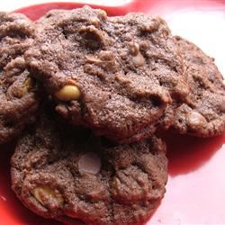 Chocolate Peanut Cookies