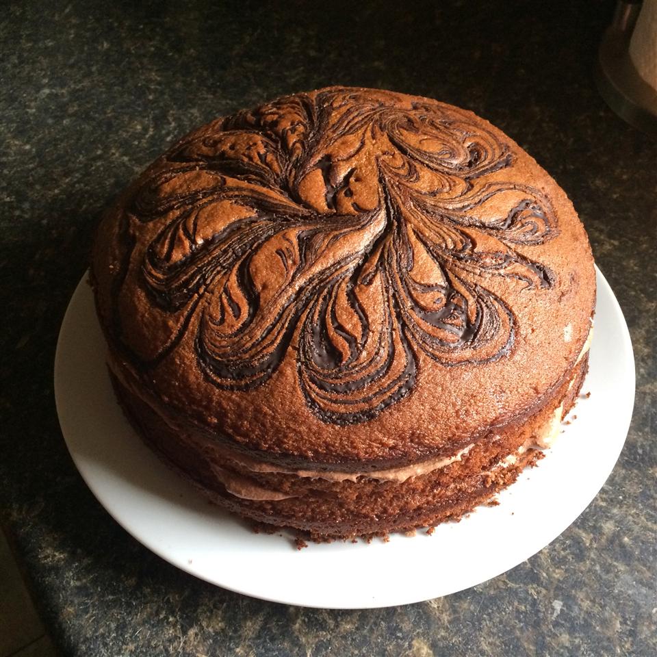 Chocolate Pinwheel Cake
