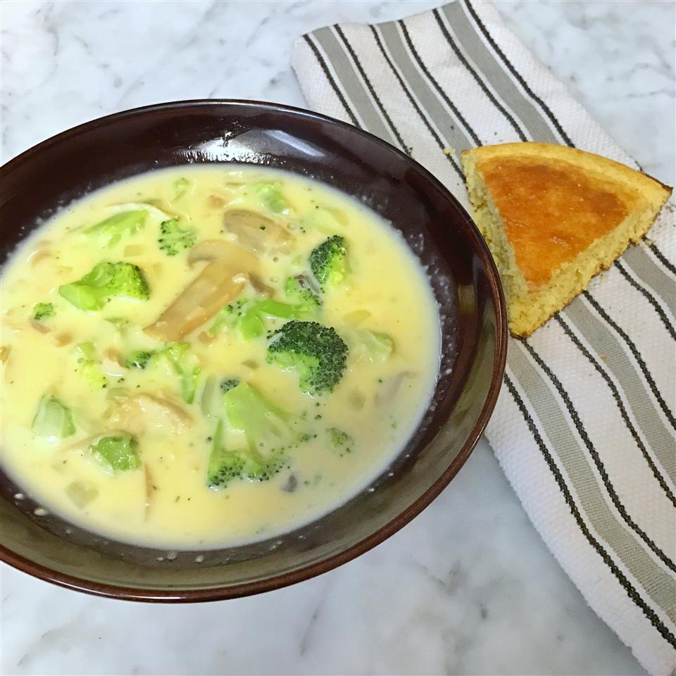 Chunky Broccoli Cheese Soup