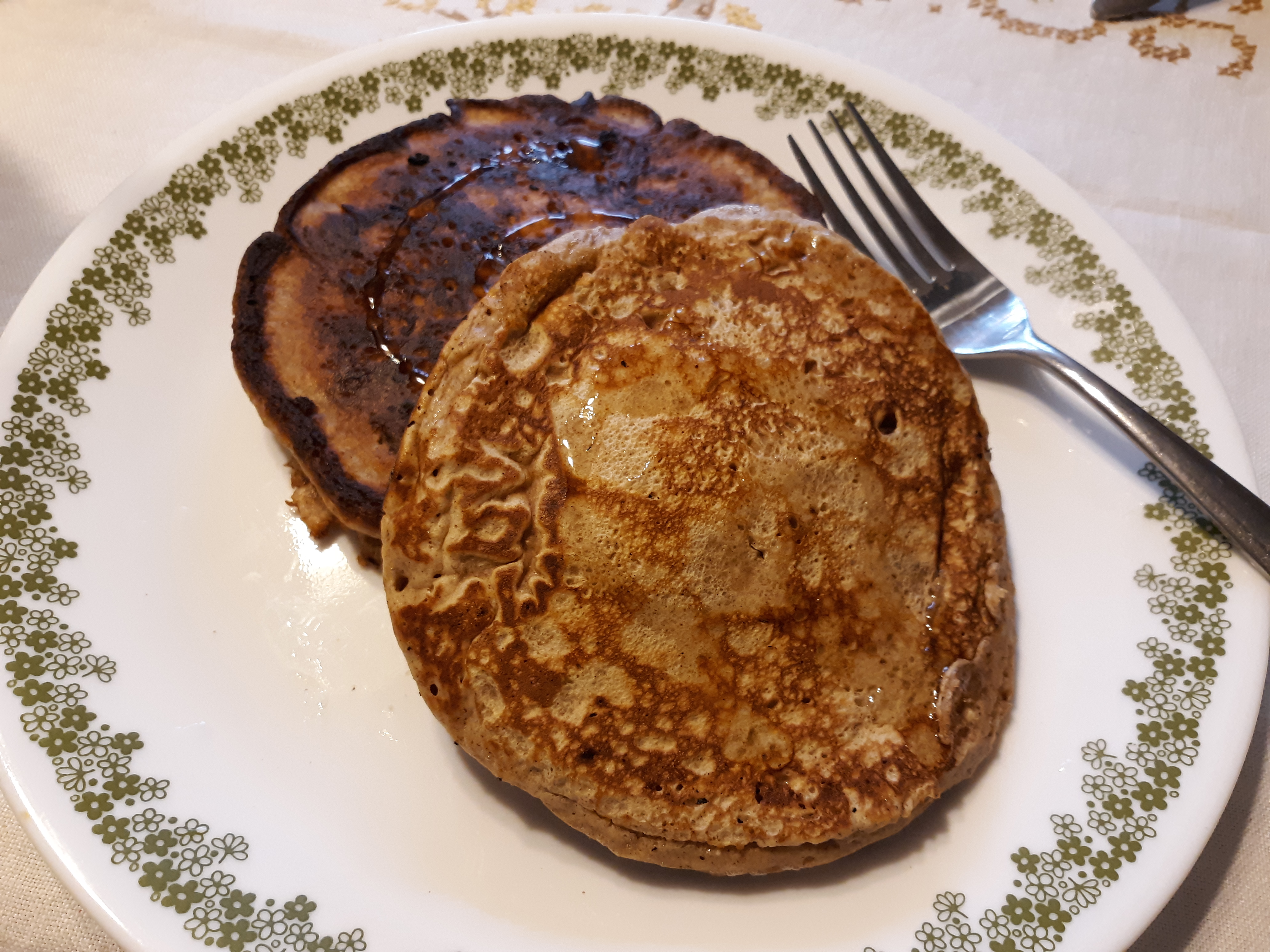 Cinnamon-Honey Pancakes