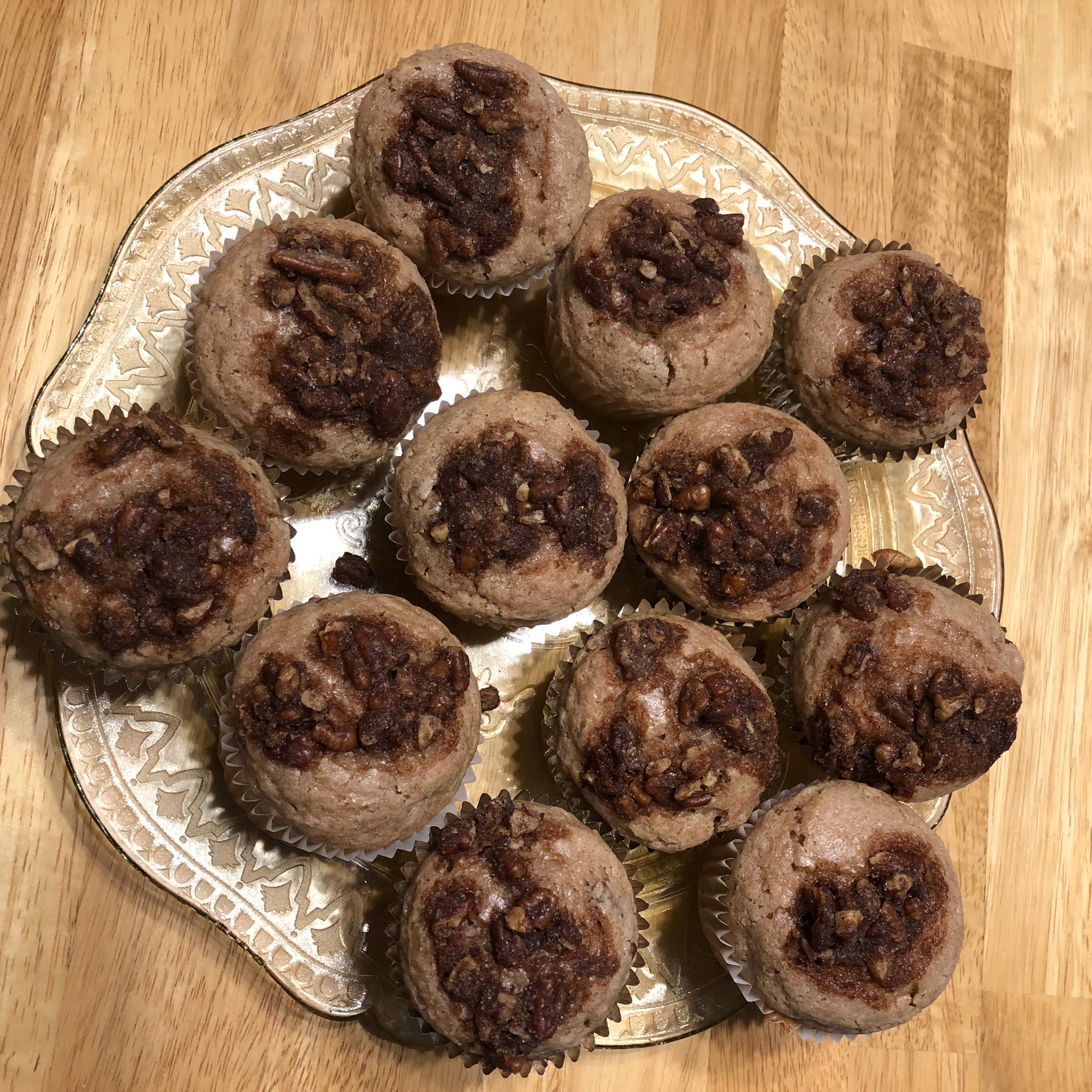 Cinnamon-Pecan Muffins