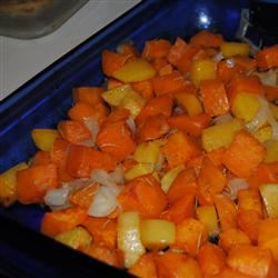 Citrus-Roasted Sweet Potato and Rutabaga