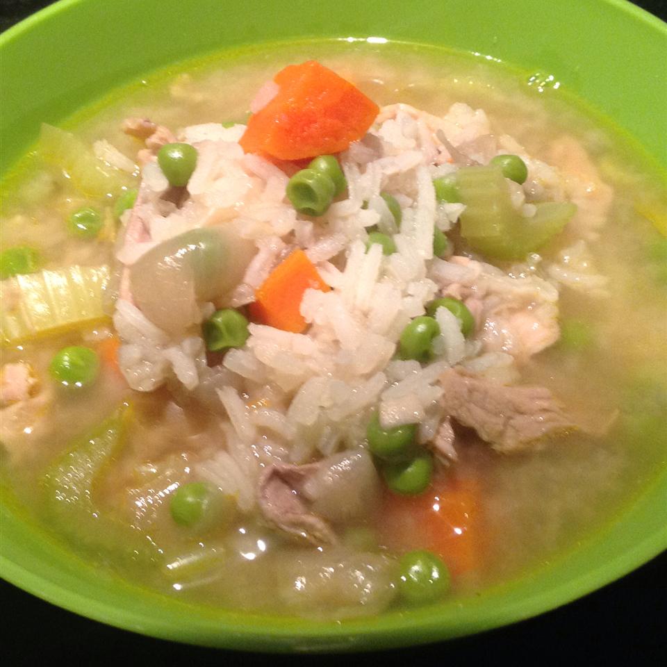 Classic Turkey and Rice Soup