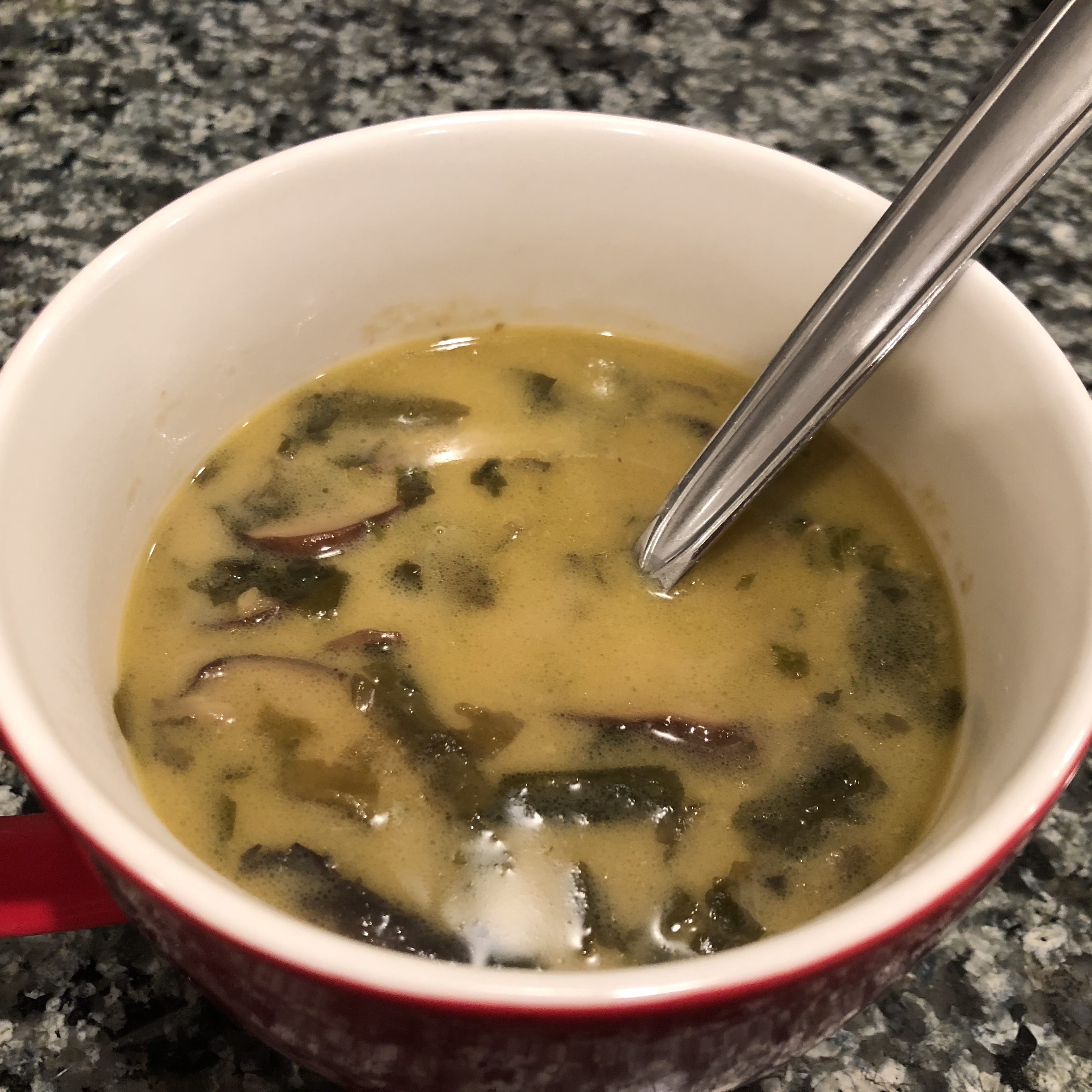 Coconut-Tamari Mushroom Soup