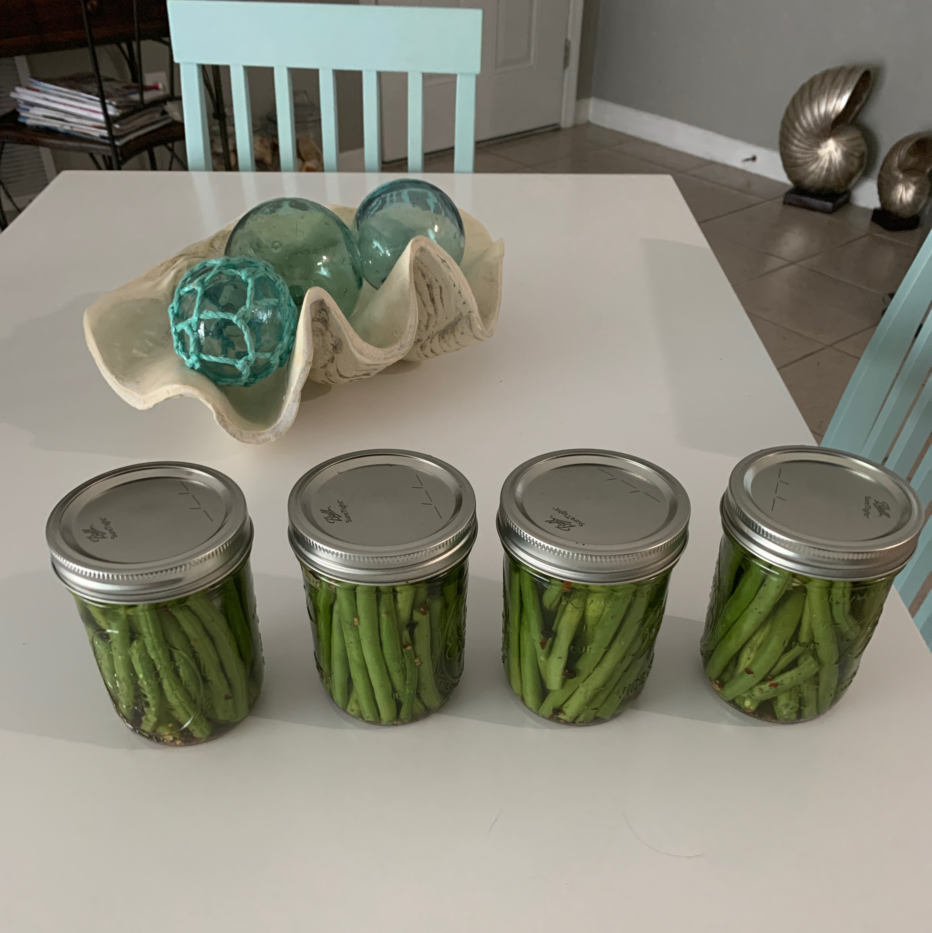 Cold-Pickled Green Beans