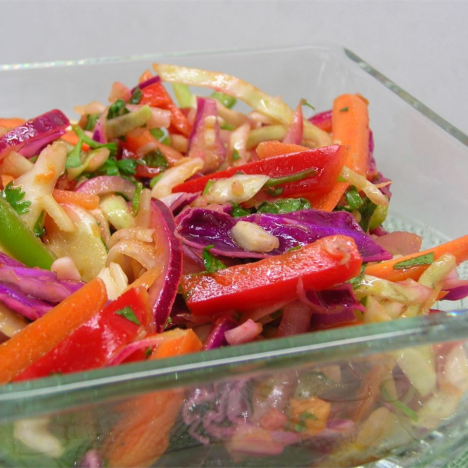 Colorful Coleslaw with a Kick