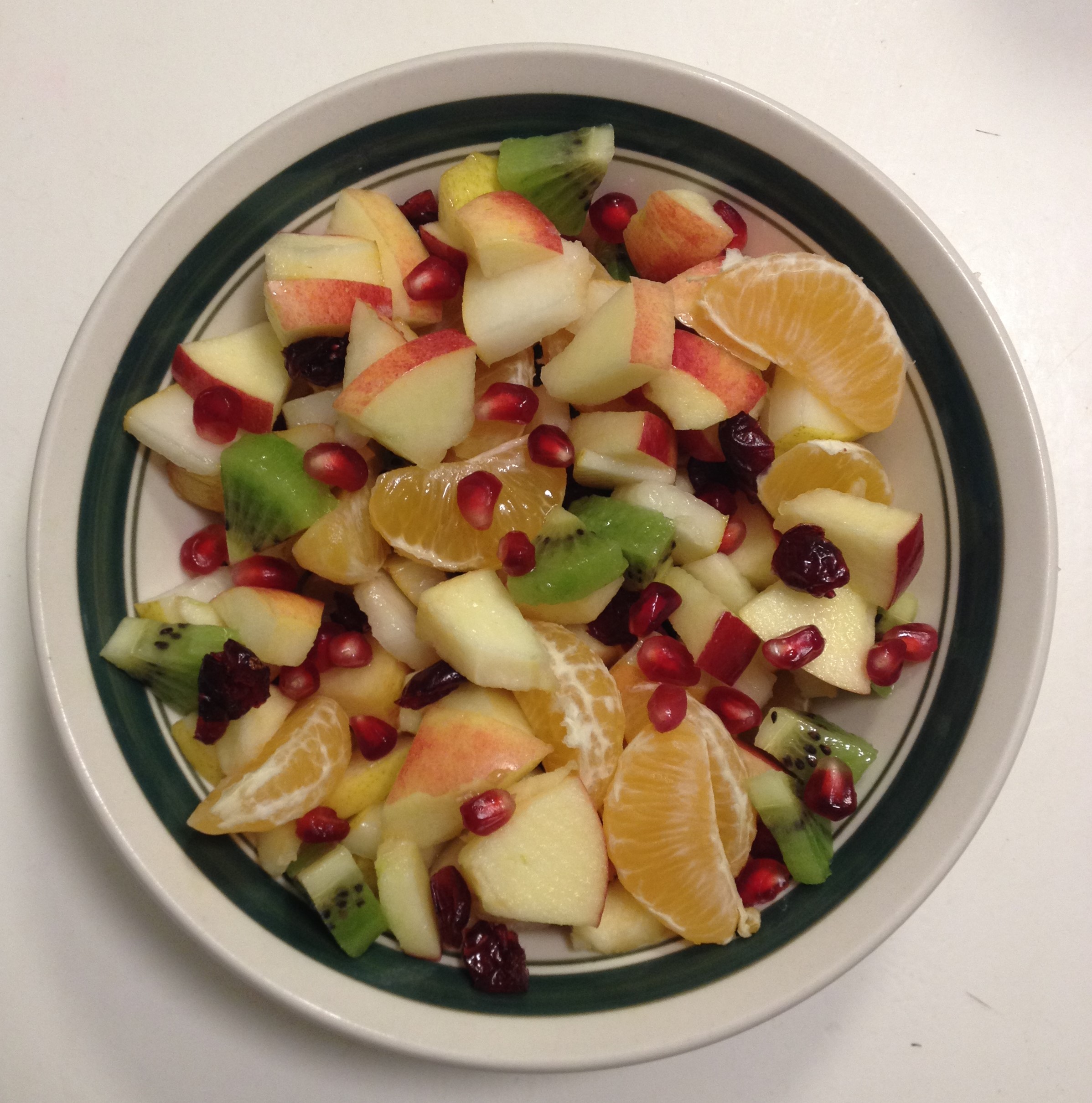Colorful Winter Fruit Salad