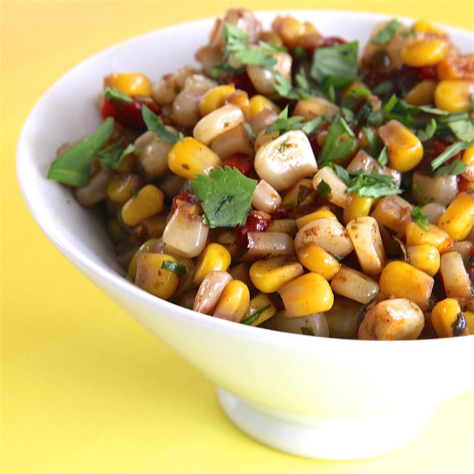 Corn and Roasted Red Pepper Salad