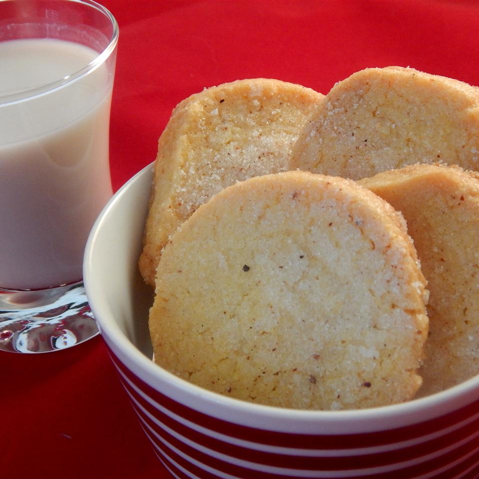 Cornmeal Sugar Cookies