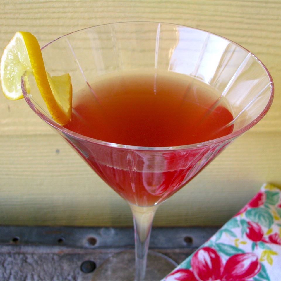 Cosmo-Style Pomegranate Martini