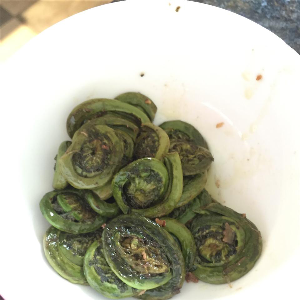 Country Sauteed Fiddleheads
