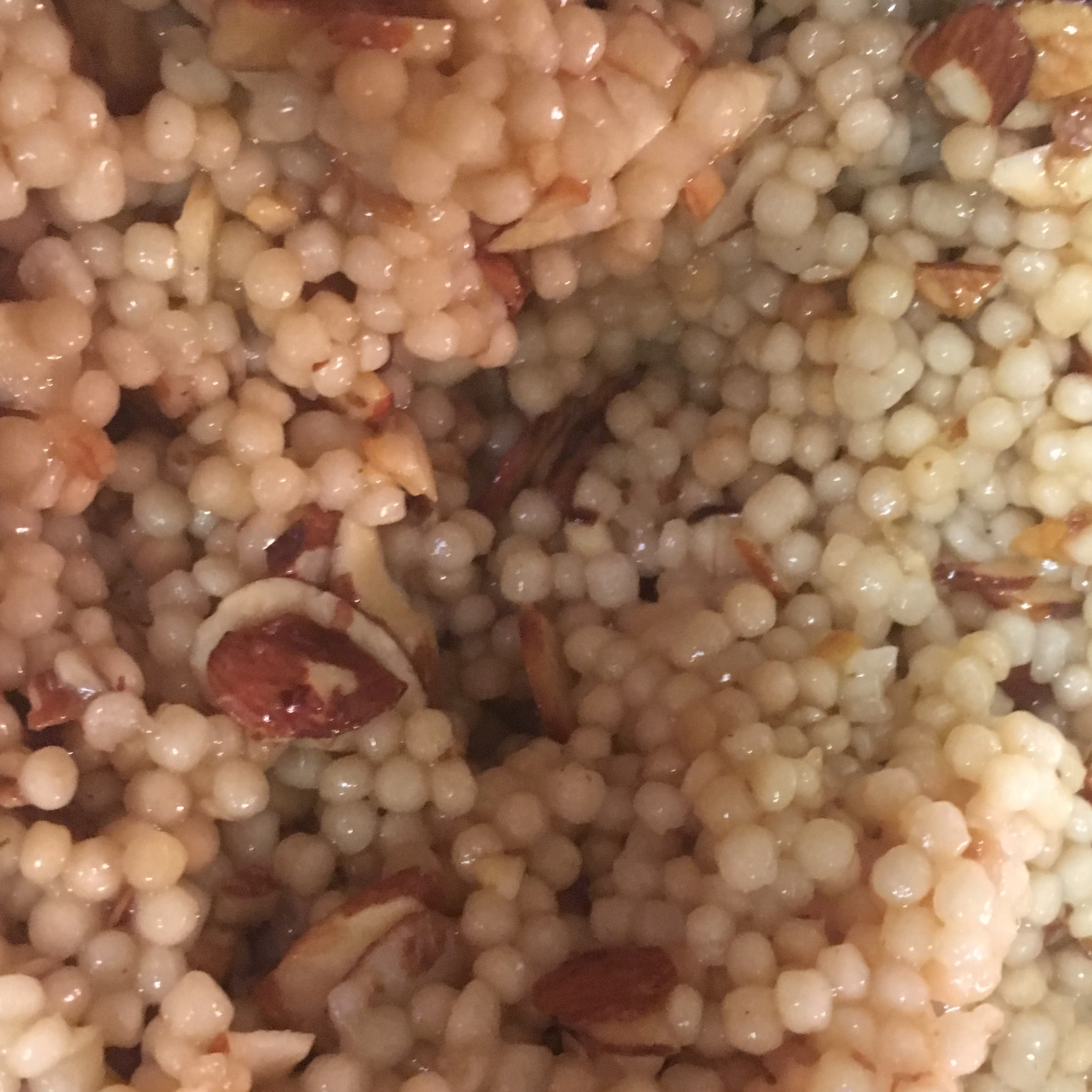 Couscous with Honeyed Almonds and Lemon