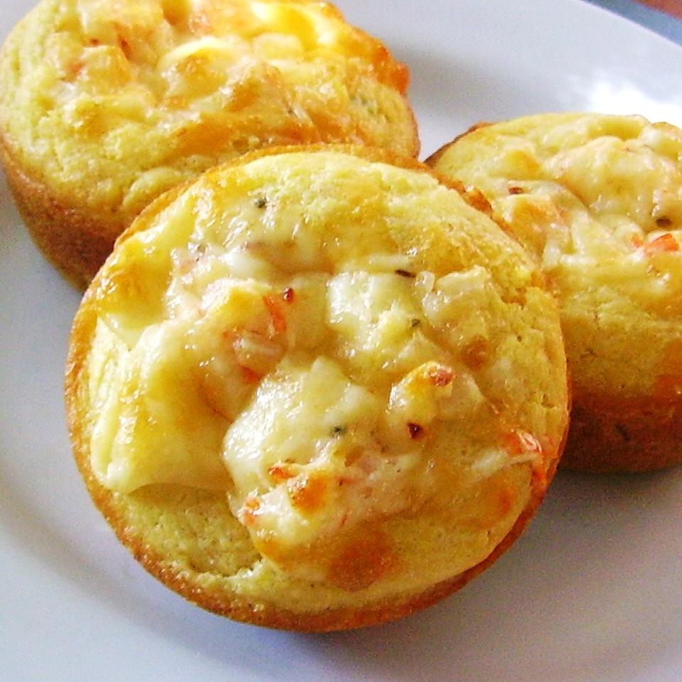 Crab-Stuffed Corn Muffins
