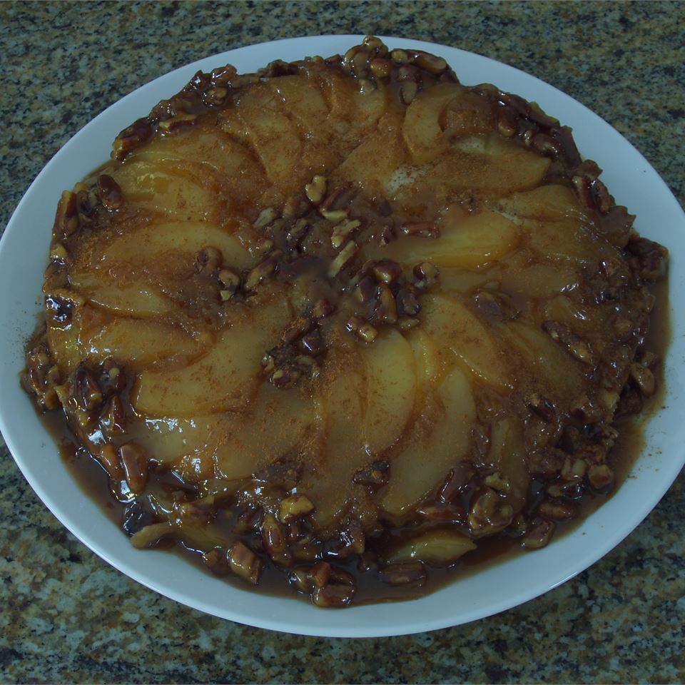 Cranberry Pear Upside-Down Cake