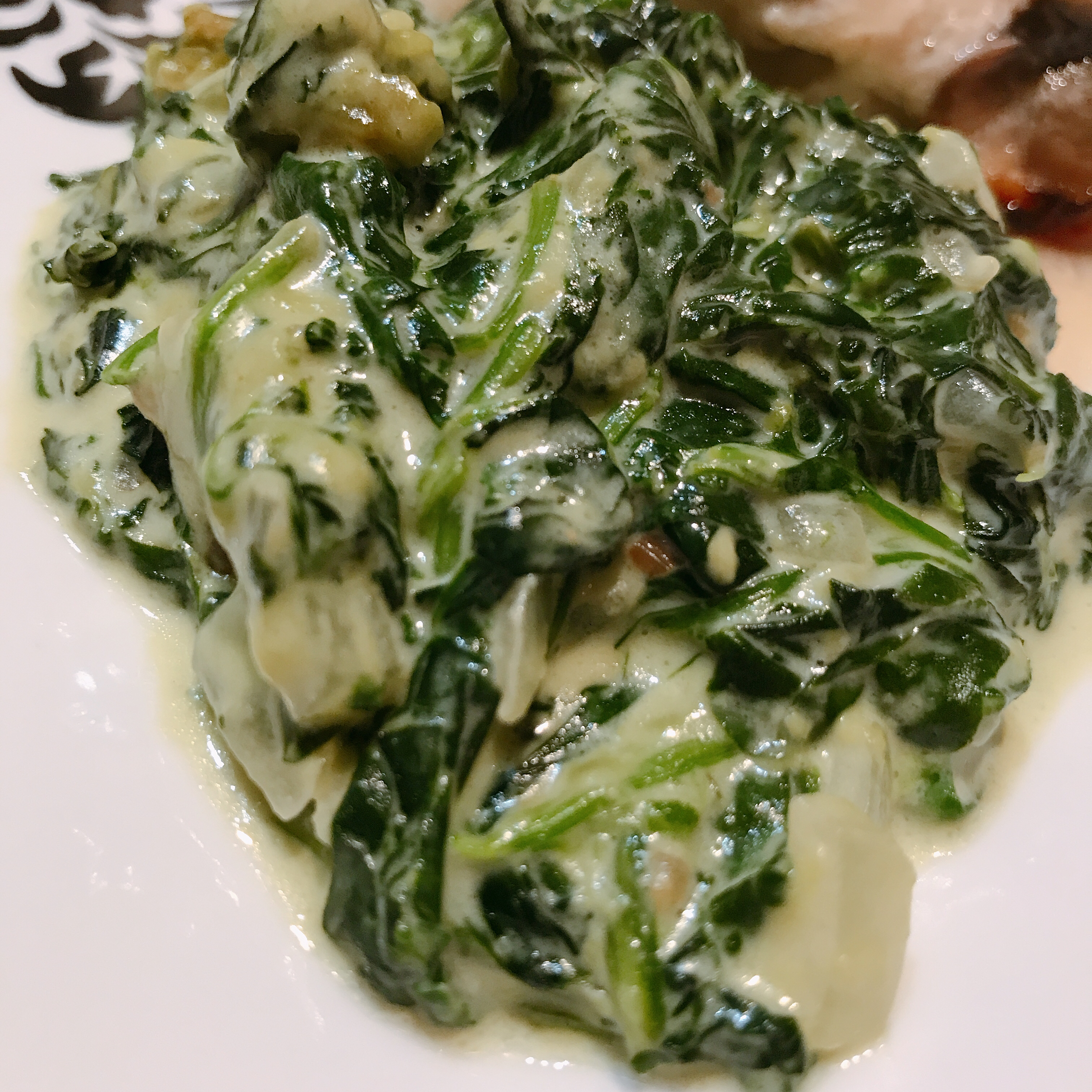 Creamed Spinach I