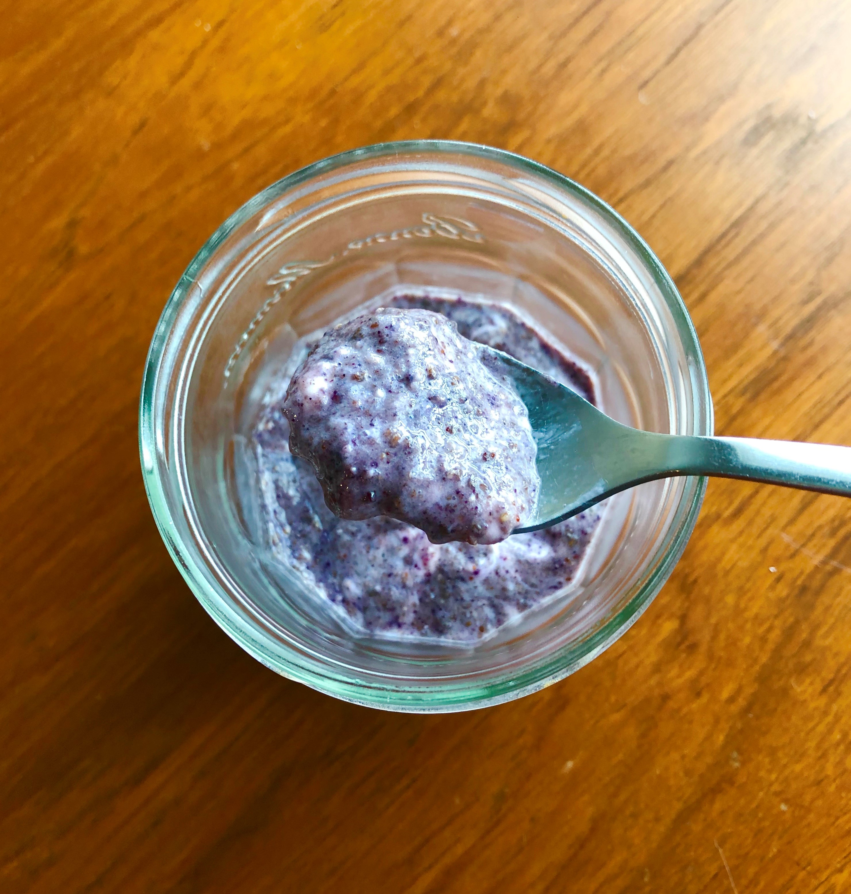 Creamy Blueberry-Chia Pudding