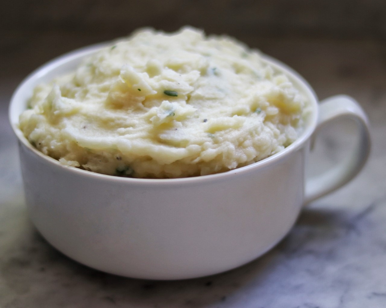 Creamy Garlic-Parmesan Mashed Potatoes