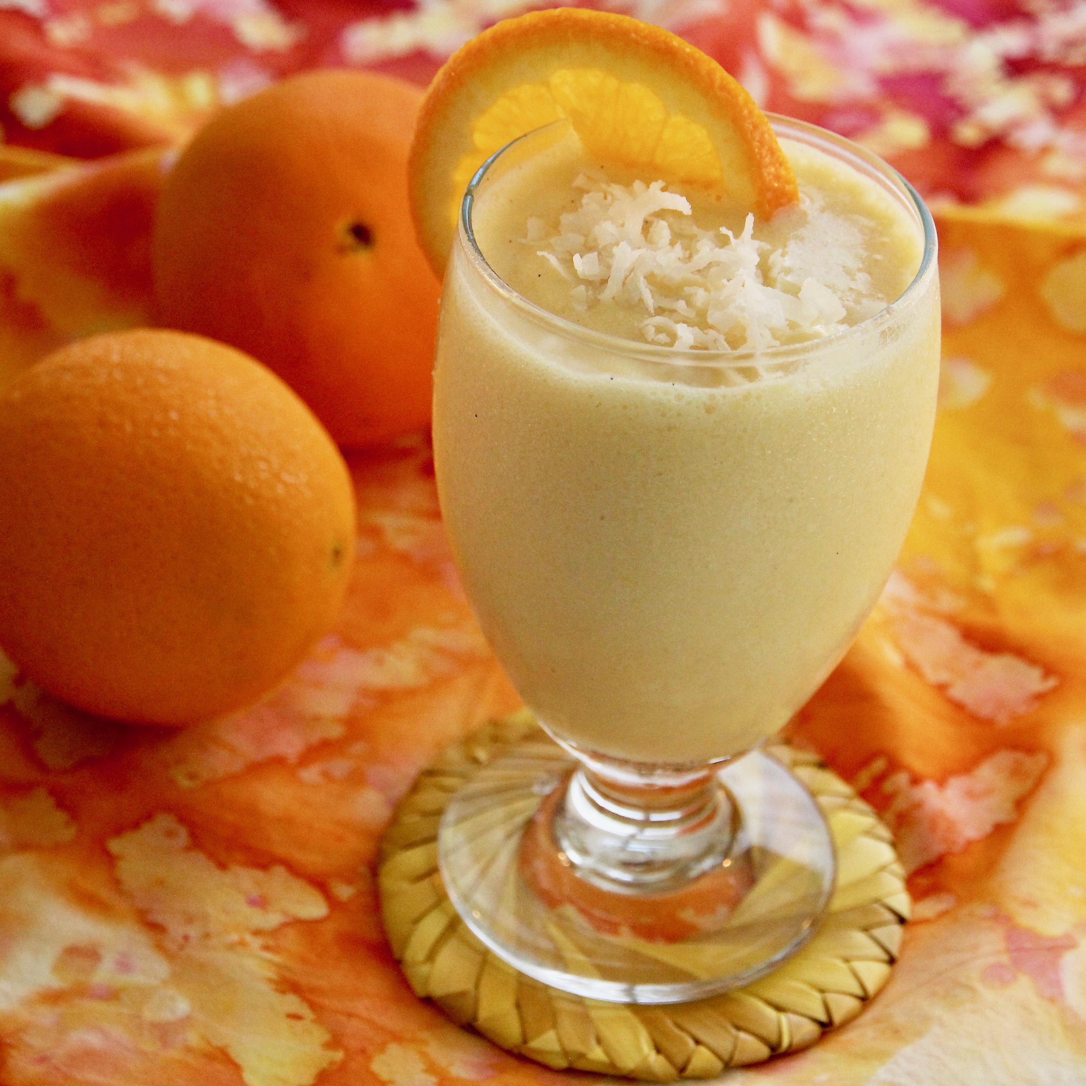 Creamy Orange-Coconut Smoothie