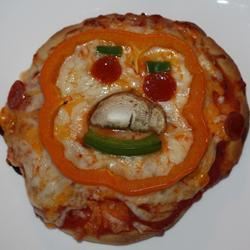 Creepy Mini Pizzas