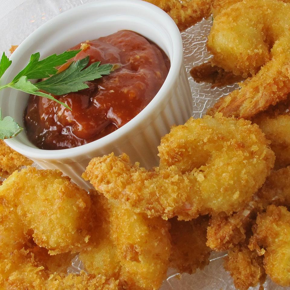Crunchy Fried Shrimp