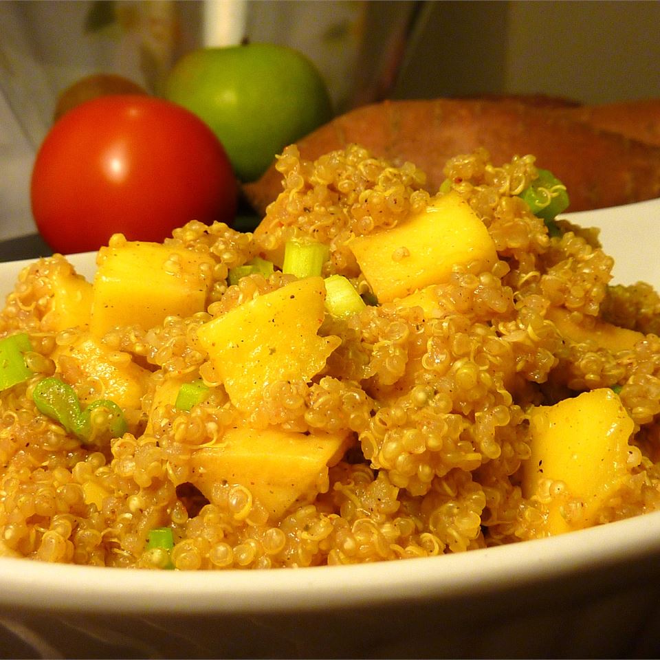 Curried Quinoa Salad with Mango